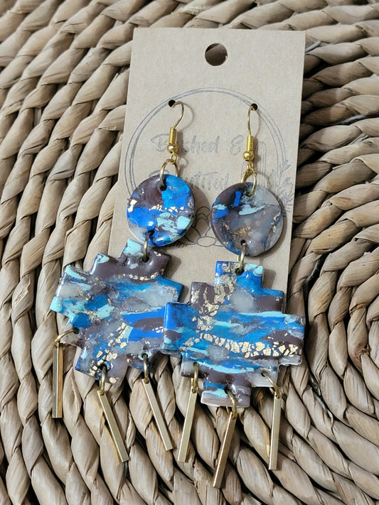 Western Clay Earrings