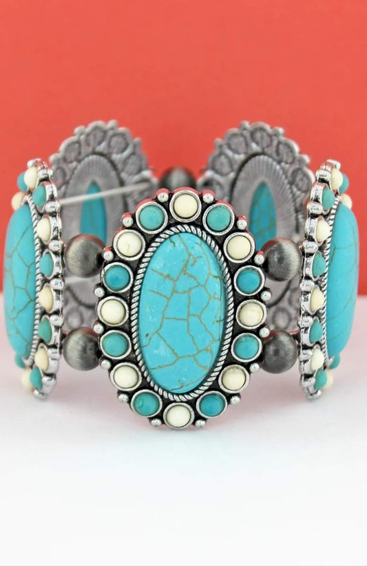 Western Stretchy Stone Bracelets