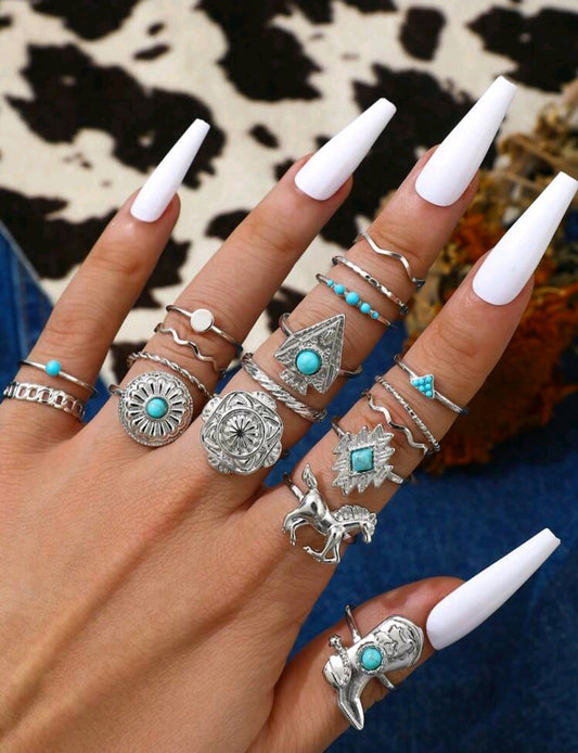 Southwestern Ring Set