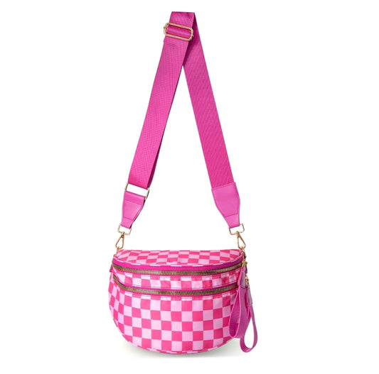 Checkered & Print Crossbody Bags