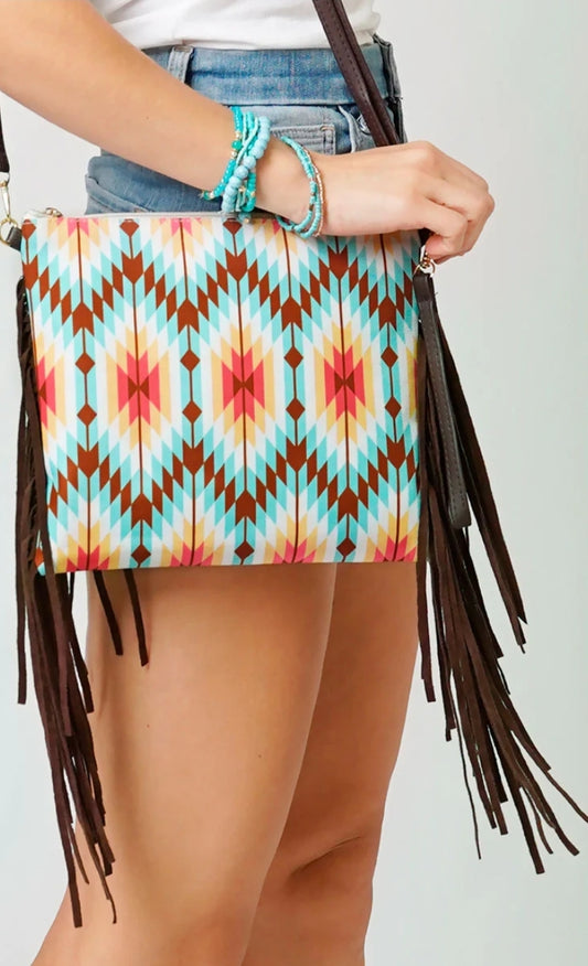 Santa Fe Southwestern Fringe Bags