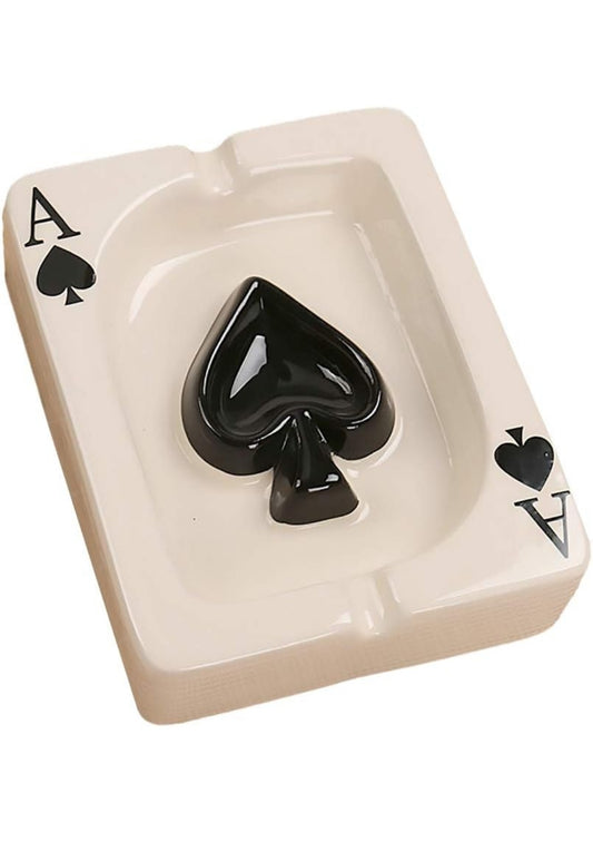 Poker Shaped Tray - Ashtray