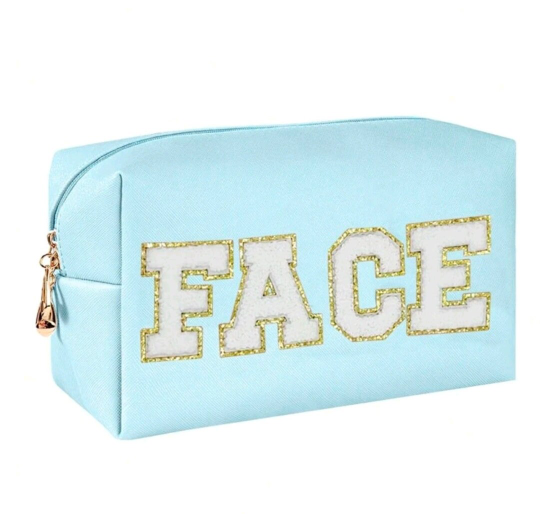 Chenille Letter Makeup - Skincare - Haircare BAGS