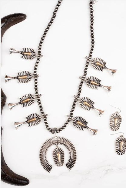Navajo Naja Southwestern Jewelry Set