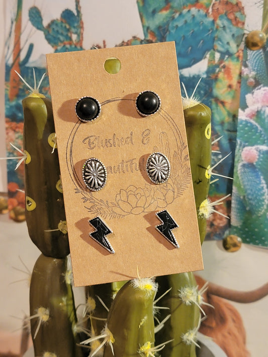 Lightning Bolt Stud Set