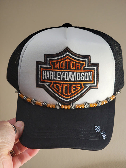 HD MOTORCYCLE- Racing - Trucker Hat