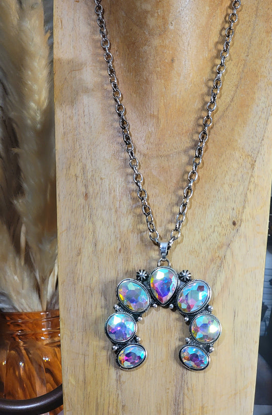 RHINESTONE NAJA Western Bling Necklace