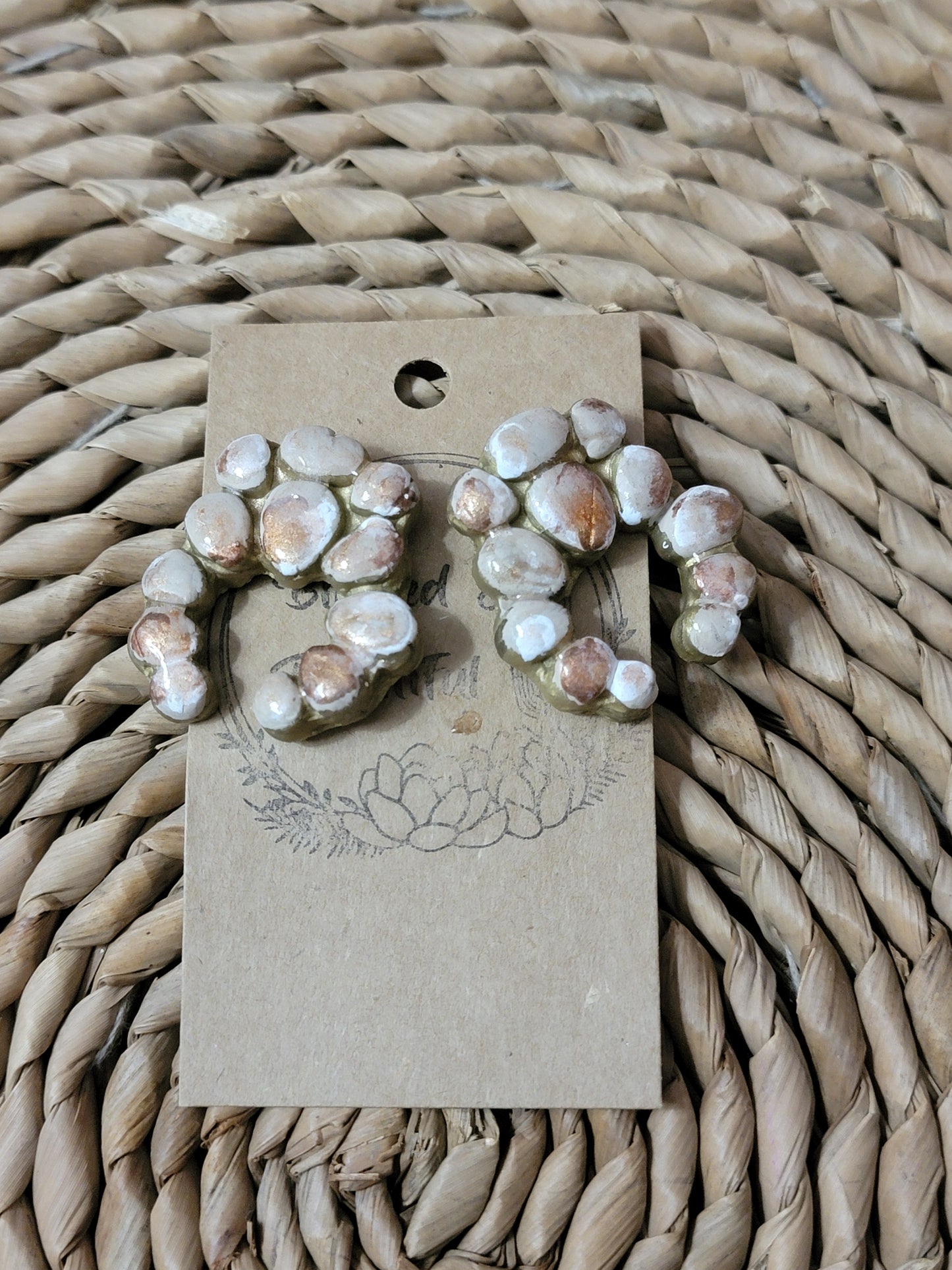 Naja Western Chic Polymer Clay Stud Earrings