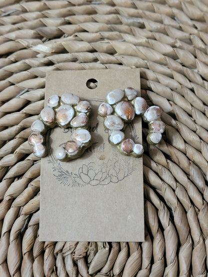 Naja Western Chic Polymer Clay Stud Earrings