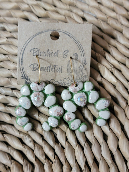 Naja Western Chic Polymer Clay Stud Earrings