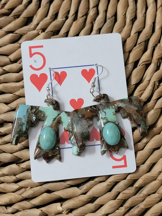 Western Clay Earrings