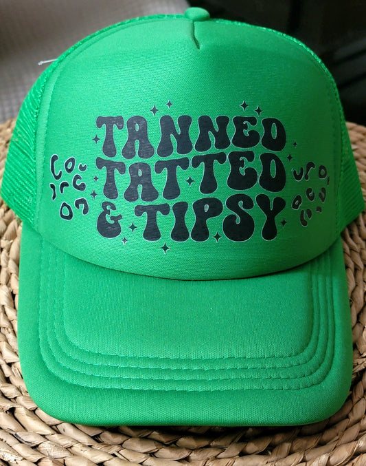 TANNED & TIPSY - TRUCKER HAT