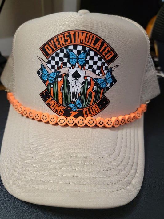 OVERSTIMUILATED MOM'S CLUB - TRUCKER HAT