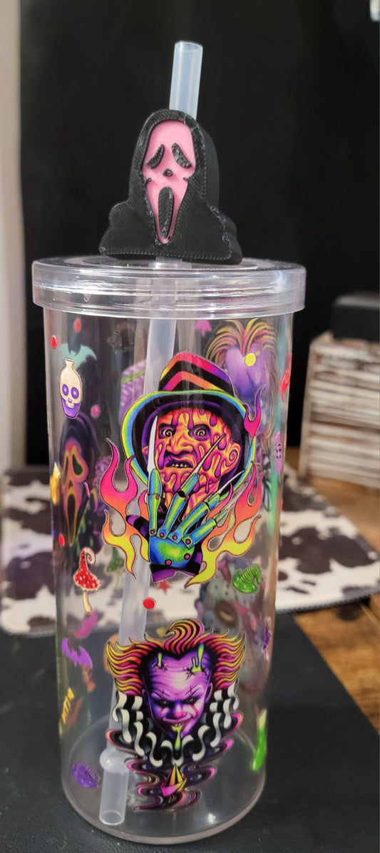 "HORROR" Halloween Tumbler - 20oz