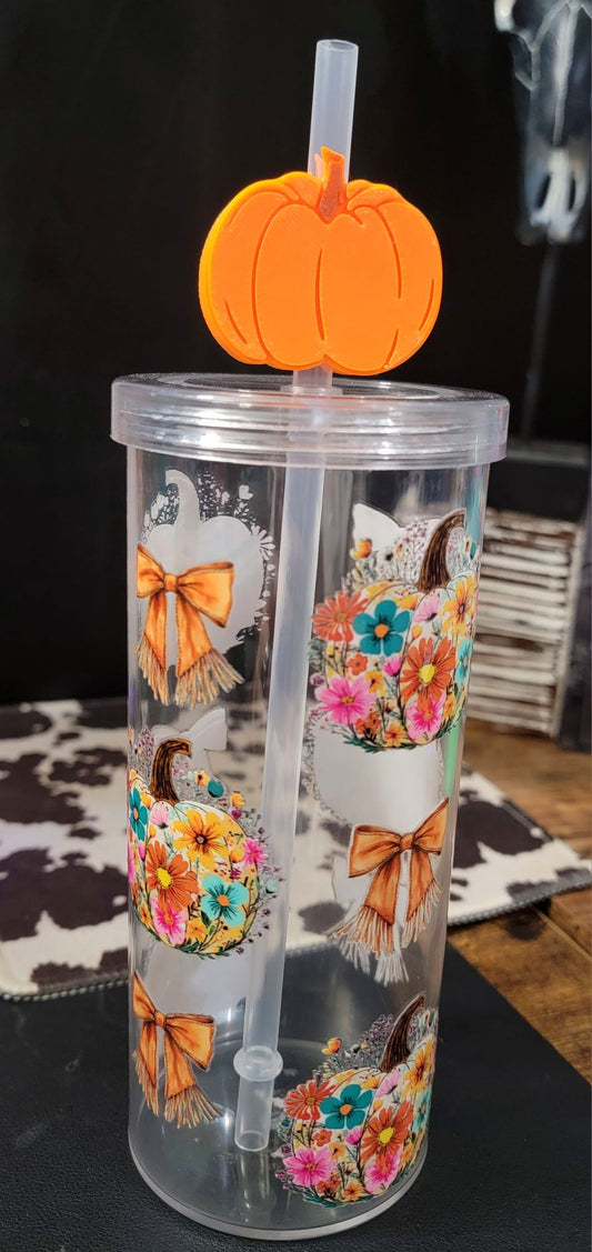 "PUMPKIN" Fall Tumbler - 20oz