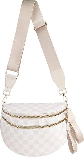 Checkered & Print Crossbody Bags