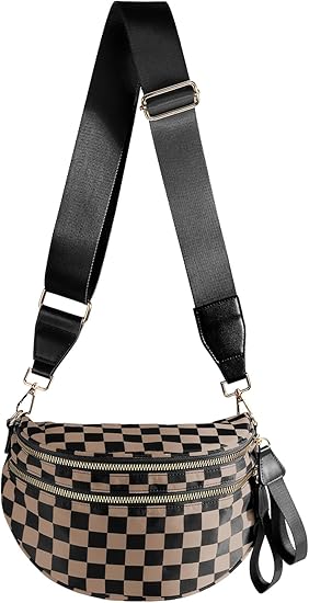 Checkered & Print Crossbody Bags
