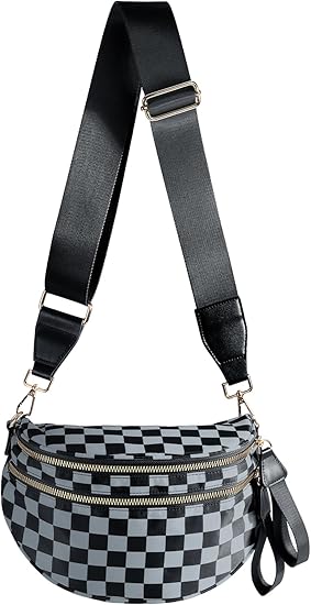 Checkered & Print Crossbody Bags