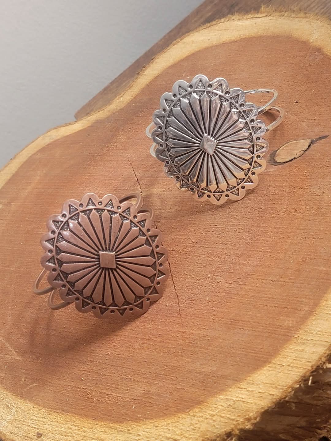 Concho Cuff Bracelet