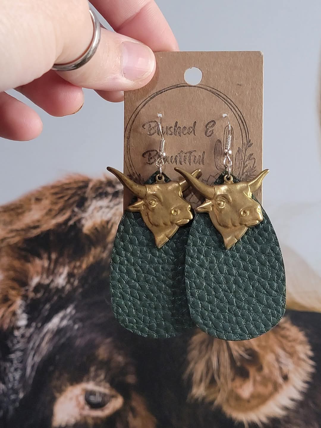 Leather Earrings