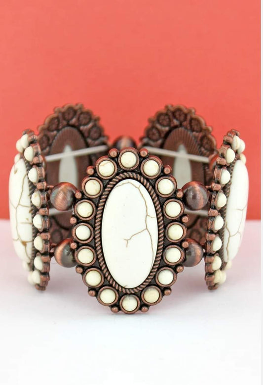 Western Stretchy Stone Bracelets