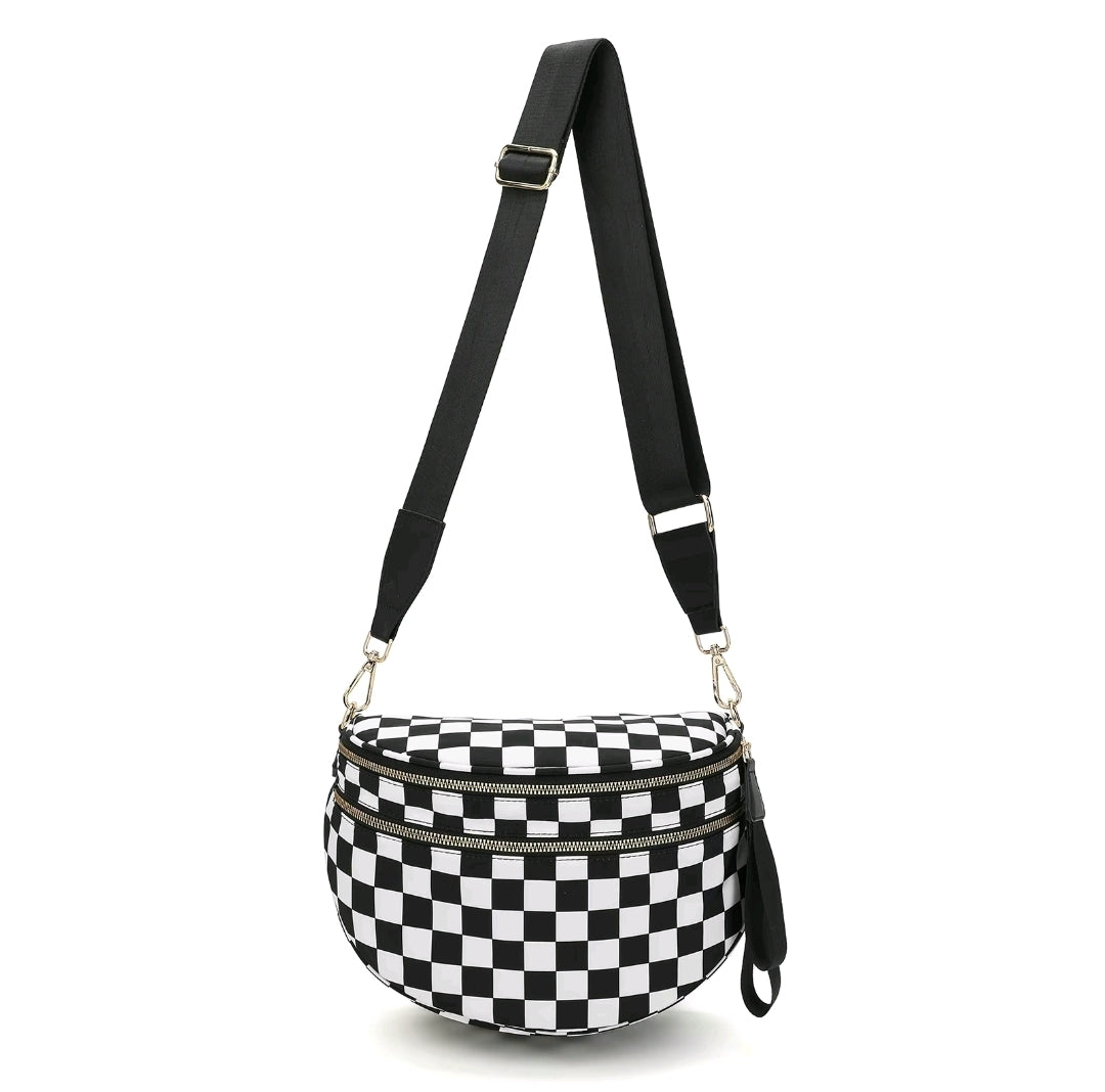 Checkered & Print Crossbody Bags