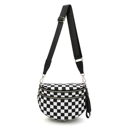 Checkered & Print Crossbody Bags
