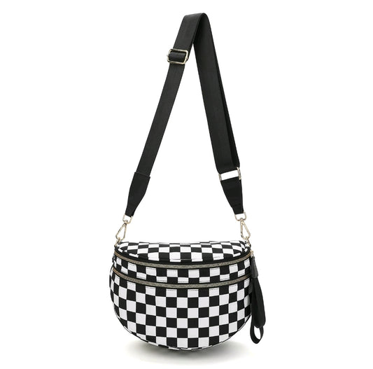 Checkered & Print Crossbody Bags