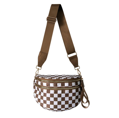 Checkered & Print Crossbody Bags