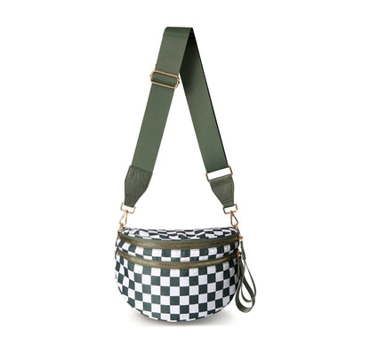 Checkered & Print Crossbody Bags