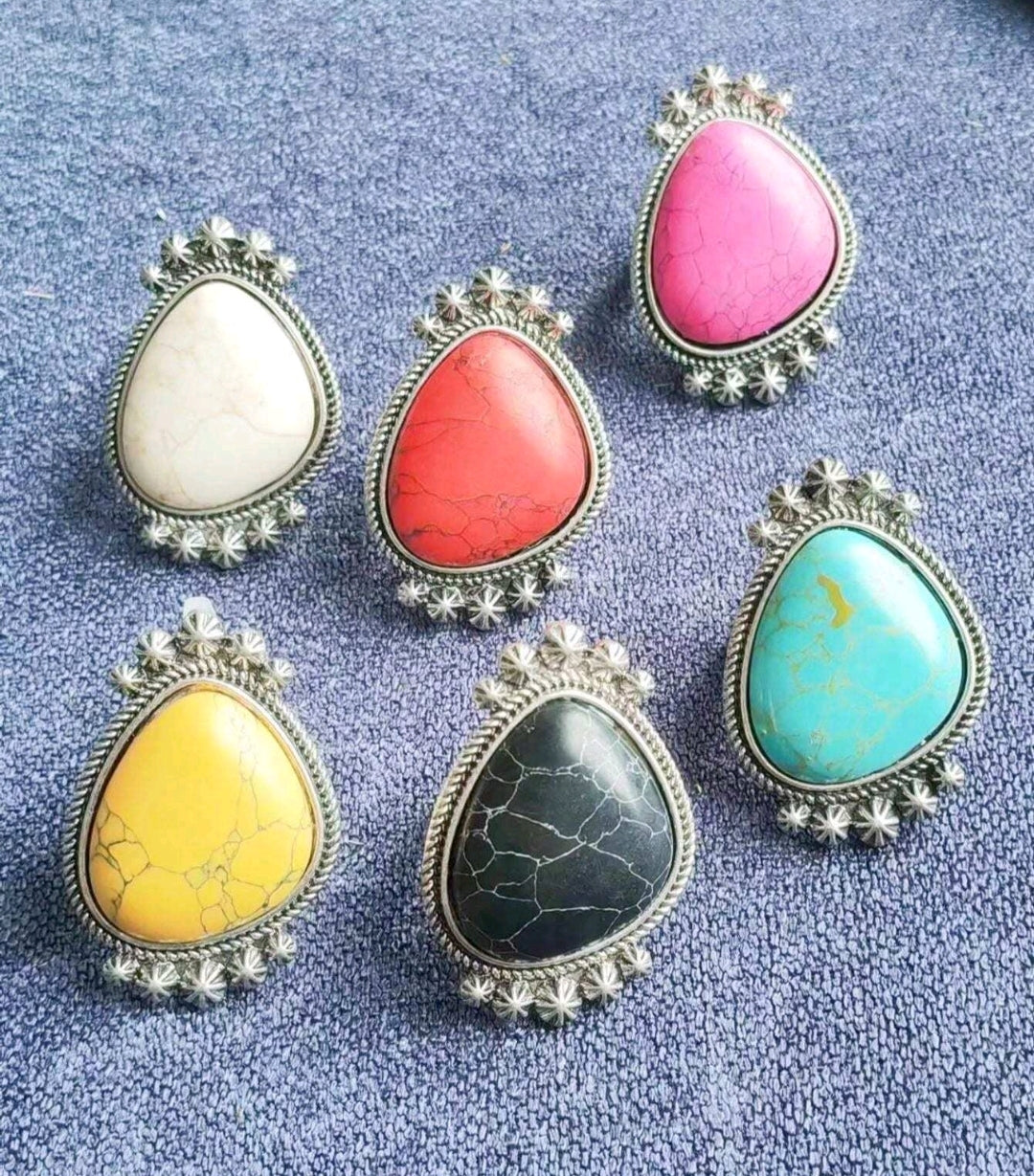 Oversized Southwestern Rings