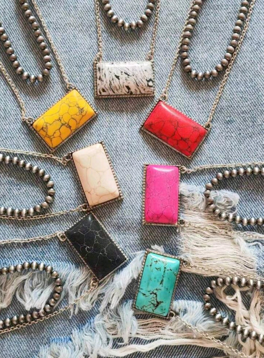 Layered Small Bar Necklace