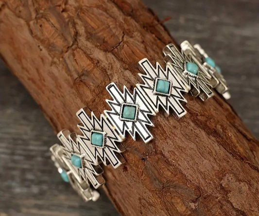 Southwestern Aztec Stretch Bracelet