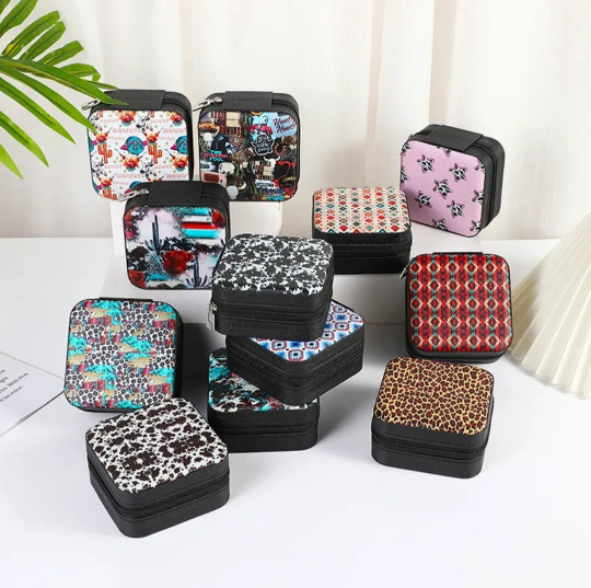 TRAVEL SIZE Western DesignJewelry Boxes