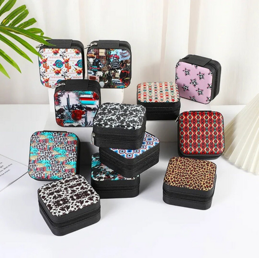TRAVEL SIZE Western DesignJewelry Boxes