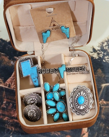 TRAVEL SIZE Western DesignJewelry Boxes