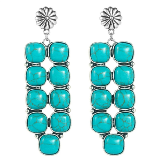 WESTERN Dangle Earrings- SOUTHWESTERN