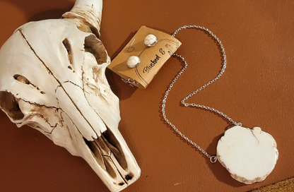 Slab Stone Turquoise & Howlite Jewelry Set