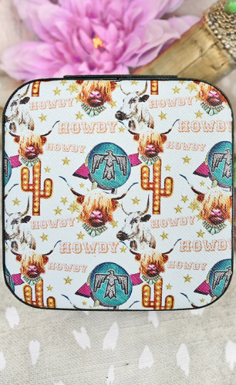 TRAVEL SIZE Western DesignJewelry Boxes